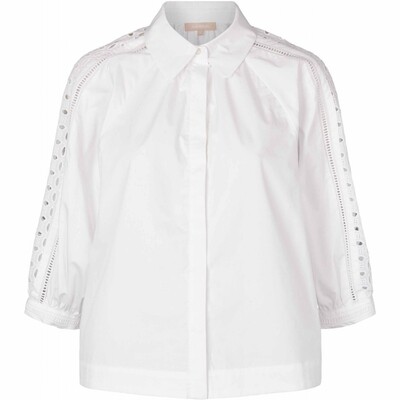 SRPricilla 3/4 shirt White Soft rebels SRPricilla 3/4 shirt White Soft rebels