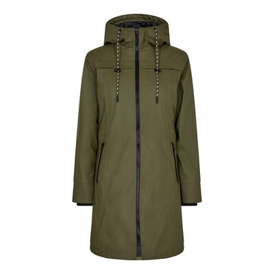 FQRain jacket Olive night Freequent