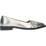 Saso Loafers Silver Patent Pavement