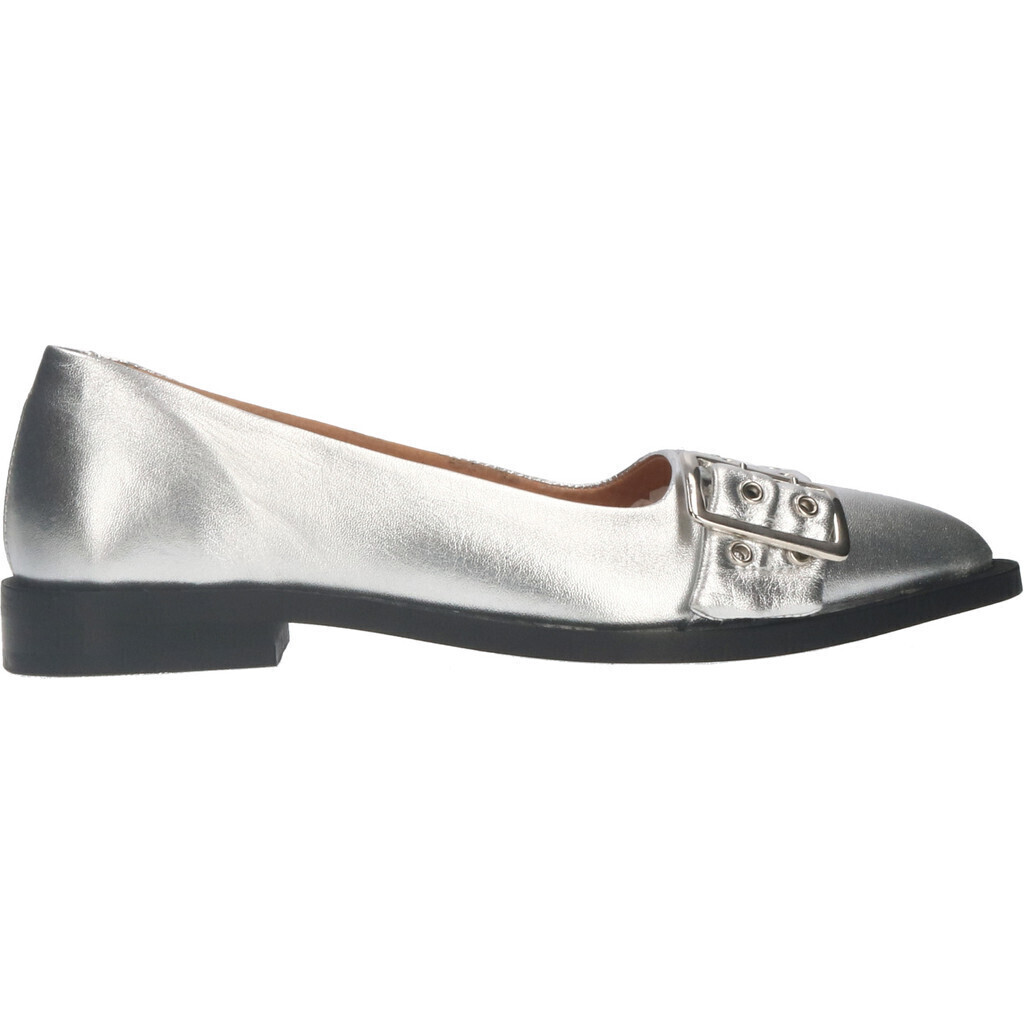 Saso Loafers Silver Patent Pavement Saso Loafers Silver Patent Pavement