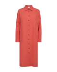 FQLava hør dress Hot Coral Freequent