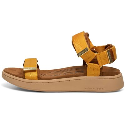 Line sandal old gold Woden