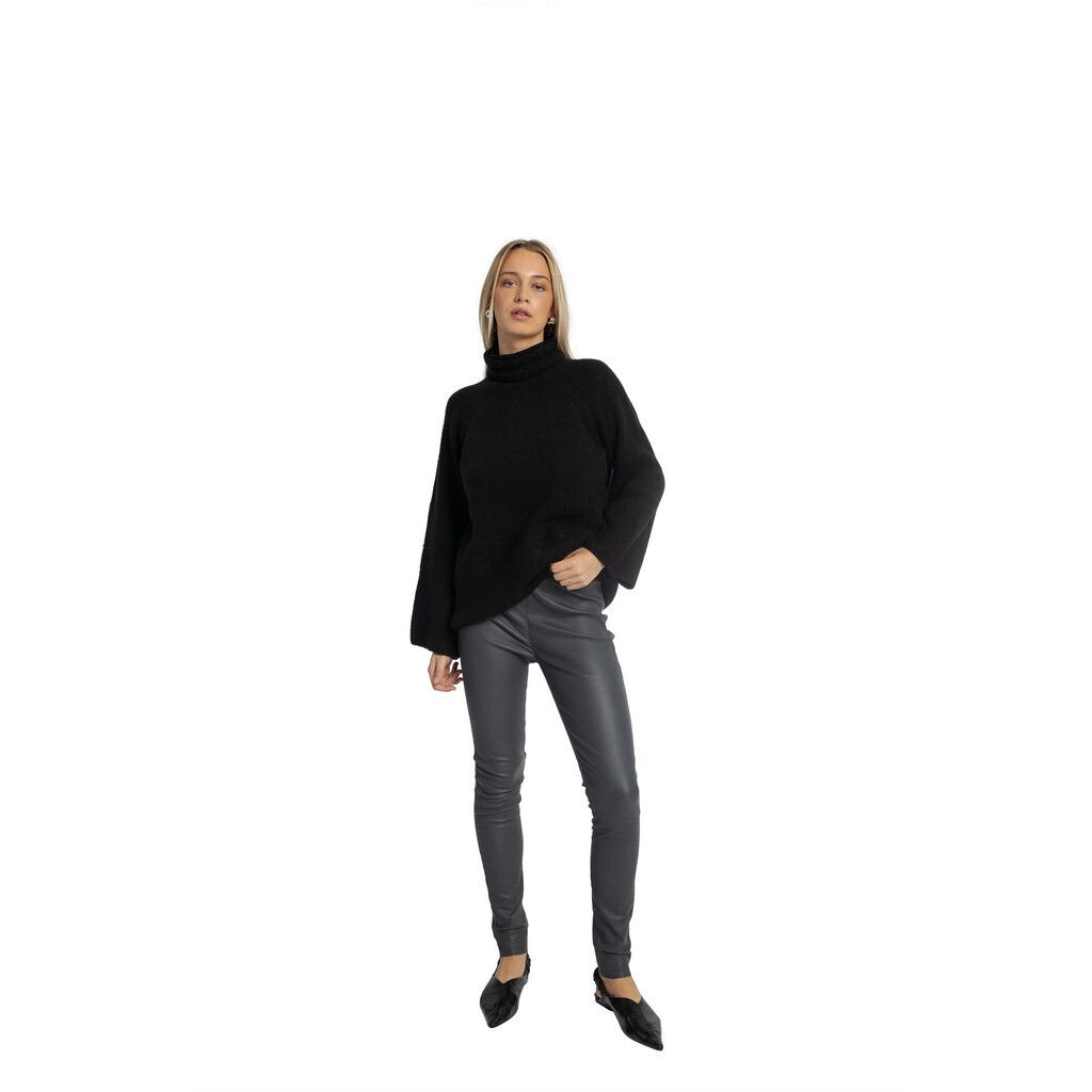 Halston grey leather Redesigned
