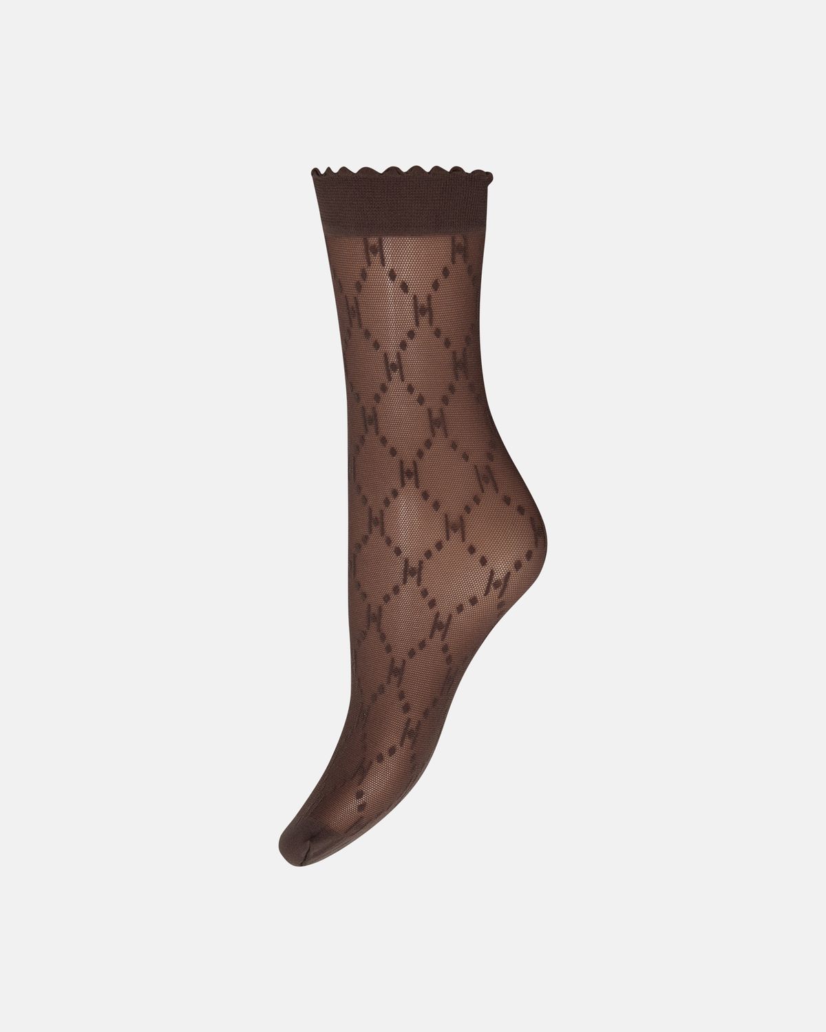 Socks Logo Brown Hype the Detail