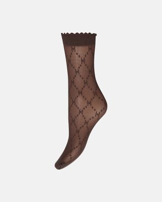 Socks Logo Brown Hype the Detail