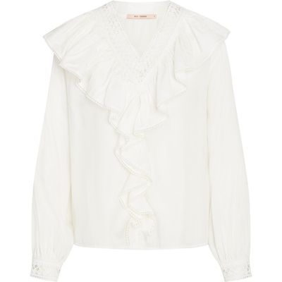 Karma Blouse White Rue de Femme Karma Blouse White Rue de Femme