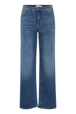 IHTwiggy straight jeans medium blue Ichi