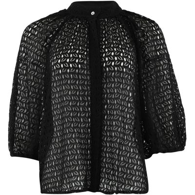 Sia Blouse Black Continue