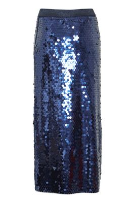 IHPennie Skirt Maritime Blue ICHI IHPennie Skirt Maritime Blue ICHI