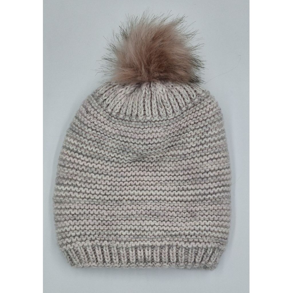 Hue (strikket) Rosa Vanting