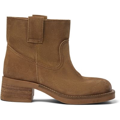 Jenny suede taupe boots Pavement