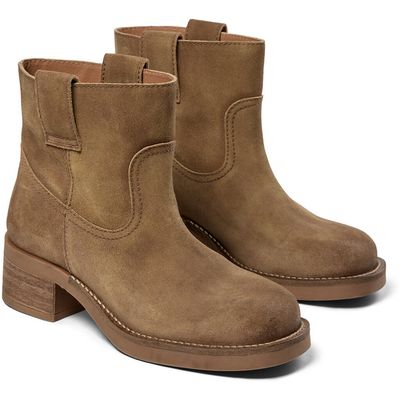 Jenny suede taupe boots Pavement