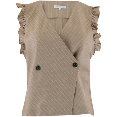 Lydia Vest (Sand m. stribe) Continue Lydia Vest (Sand m. stribe) Continue