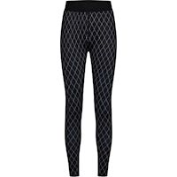 Printed Legging (Black w. light pink) Hype The Detail