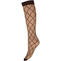 Socks Knee High Logo (Brown) Hype The Detail