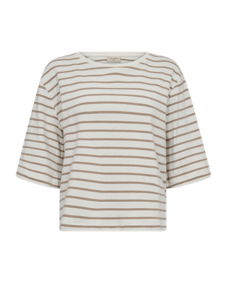 FQMila Tee (Star Off-white w. Simply Taupe) Freequent FQMila Tee (Star Off-white w. Simply Taupe) Freequent