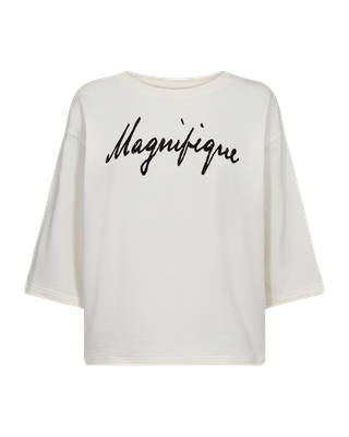 FQKassy-pullover (Star Off-white w. Black) Freequent FQKassy-pullover (Star Off-white w. Black) Freequent