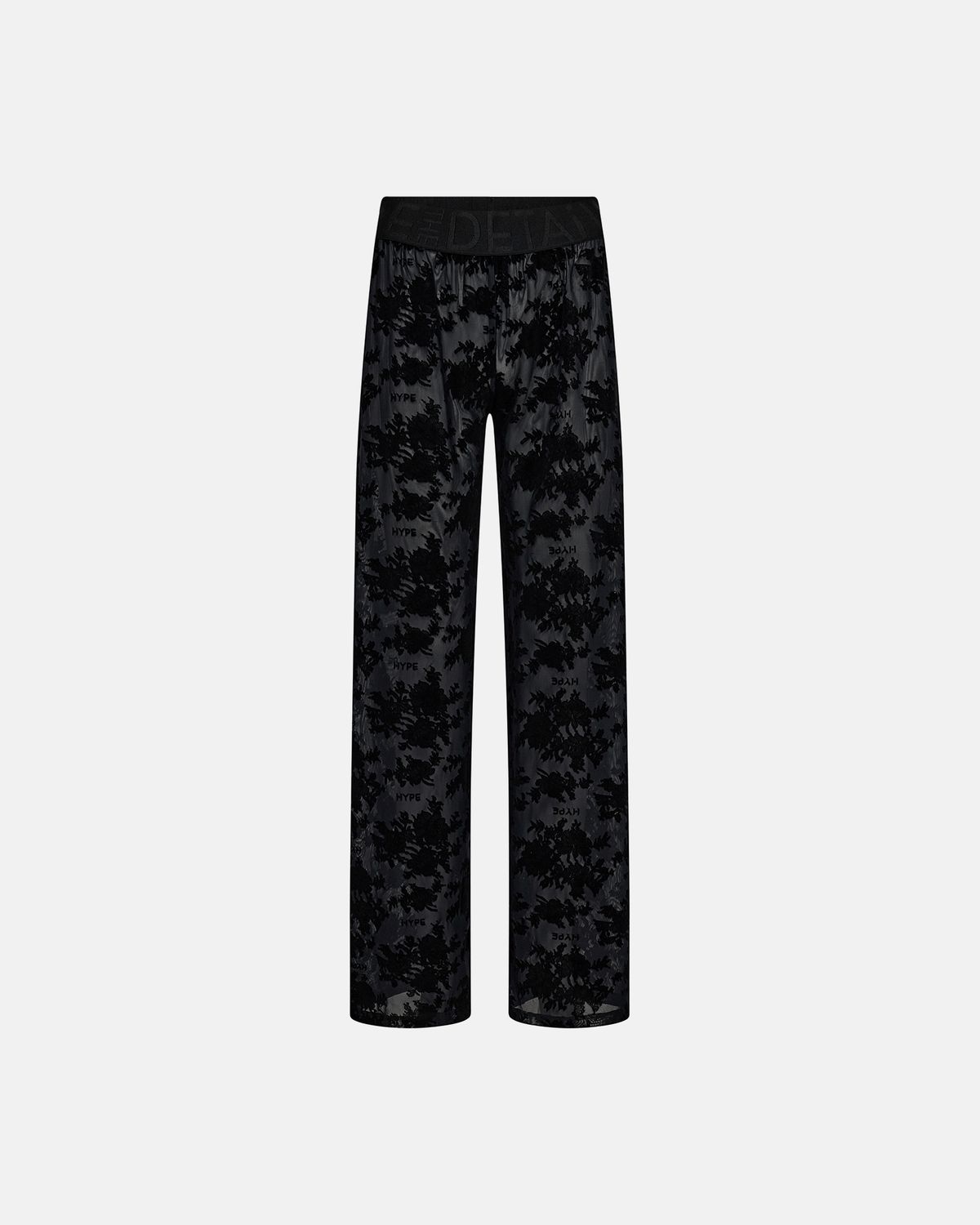 Lace Leggings (Black) Hype The Detail