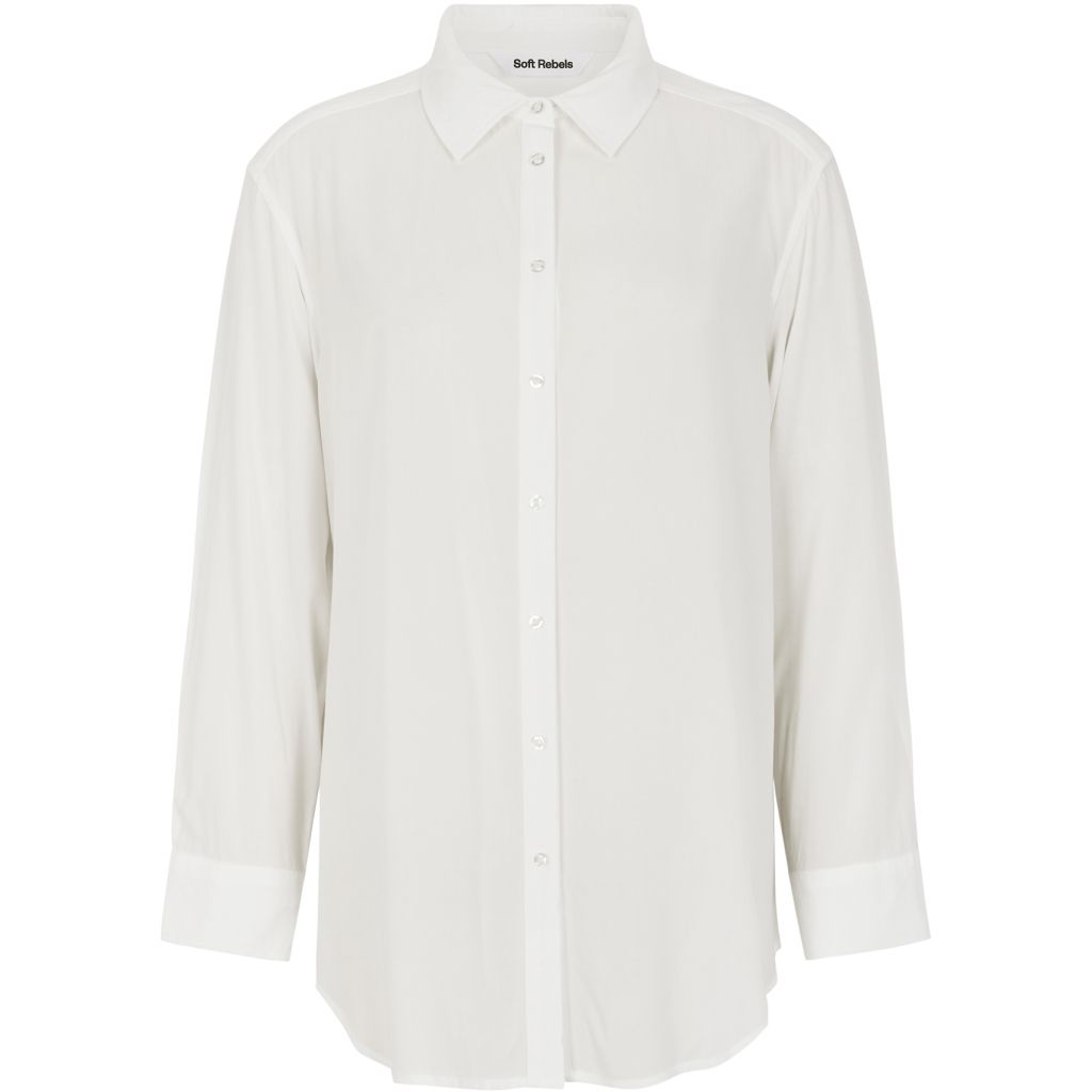 SRFreedom Loose Shirt (Snow White) Soft Rebels SRFreedom Loose Shirt (Snow White) Soft Rebels