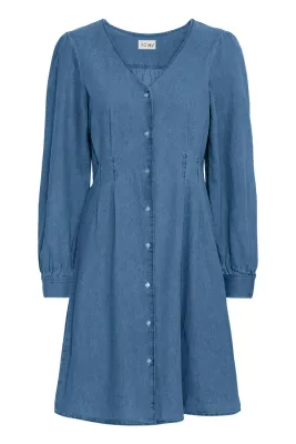 IHArcher Dress (Light blue washed) ICHI IHArcher Dress (Light blue washed) ICHI