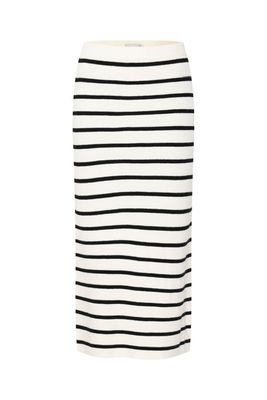 IHBoston Skirt (Birch w. Black stripe) ICHI