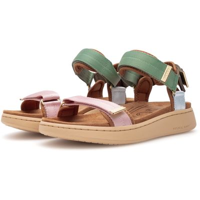 Line Sandal (Algae Multi) Woden