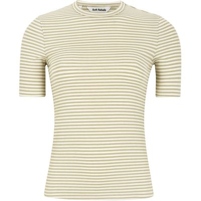 SRFenja Stripe Short Sleeve Top (Feather Grey) Soft Rebels