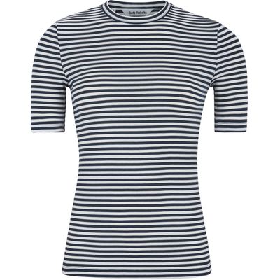 SRFenja Stripe Short Sleeve Top (Total Eclipse) Soft Rebels SRFenja Stripe Short Sleeve Top (Total Eclipse) Soft Rebels