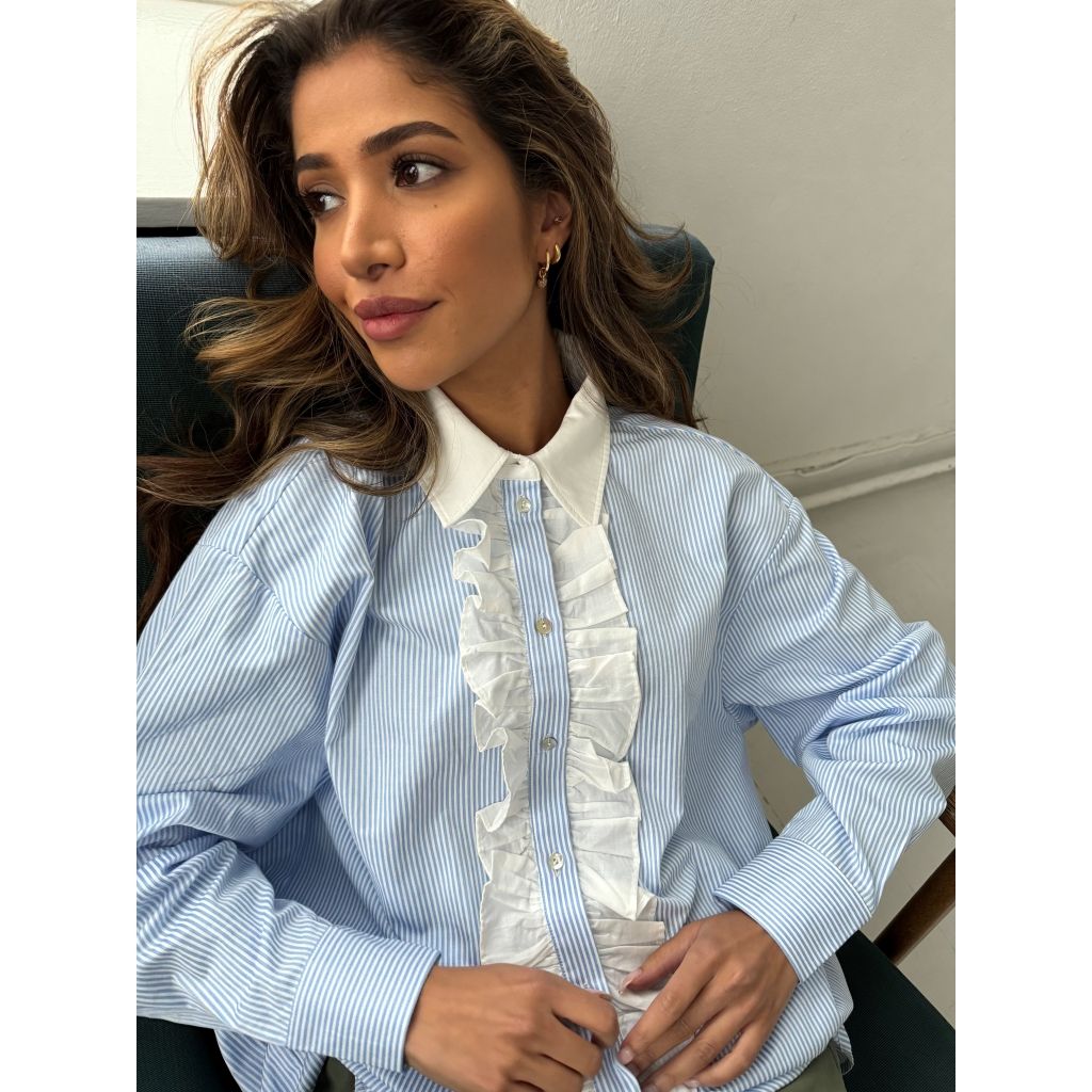 Line stripe shirt Continue
