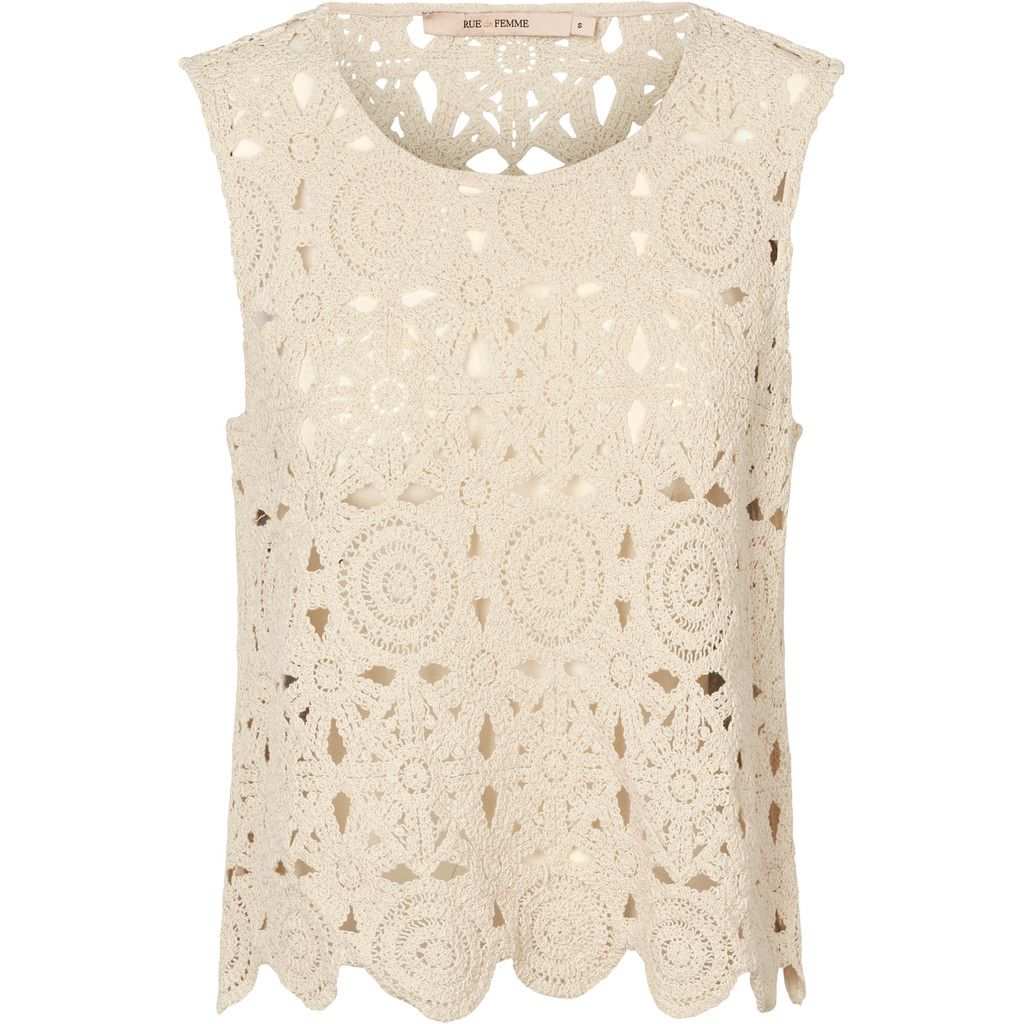 RDFAramis Top (Off White) Rue de Femme