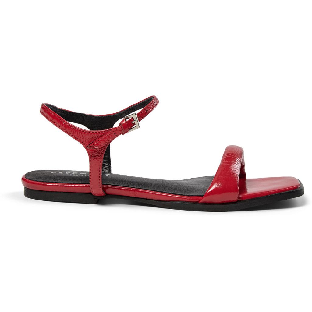 Luisa red sandal Pavement