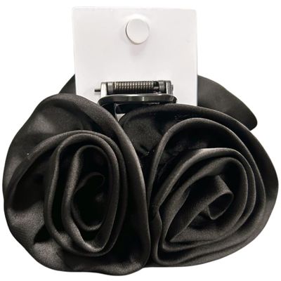 Hair Clip Rose (Sort) Vanting