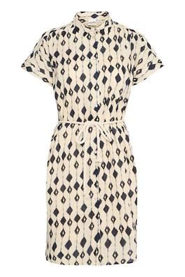 IHEmmeretta Dress (Total Eclipse Ikat aop) ICHI IHEmmeretta Dress (Total Eclipse Ikat aop) ICHI
