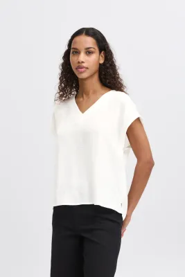 IHCrissy Short Sleeve (Cloud Dancer) ICHI