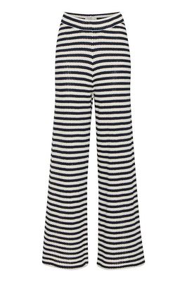 IHLorianna Pants (Total Eclipse/Birch Stripe) ICHI