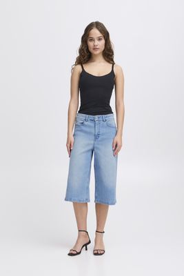 IHCally Shorts (Light Blue Washed) ICHI
