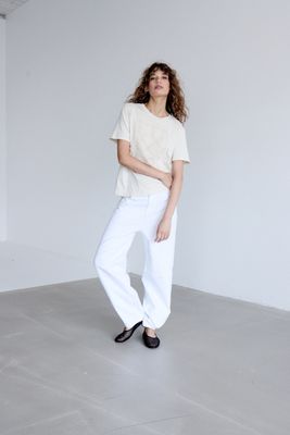 IHZiggy Raven Jeans (White) ICHI