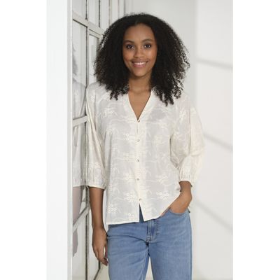 Irish Blouse (Creme) Prepair