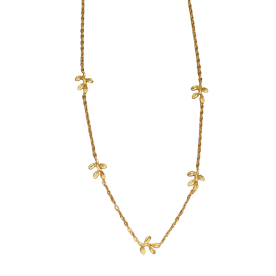 Lissa Halskæde (Forgyldt) Zefina