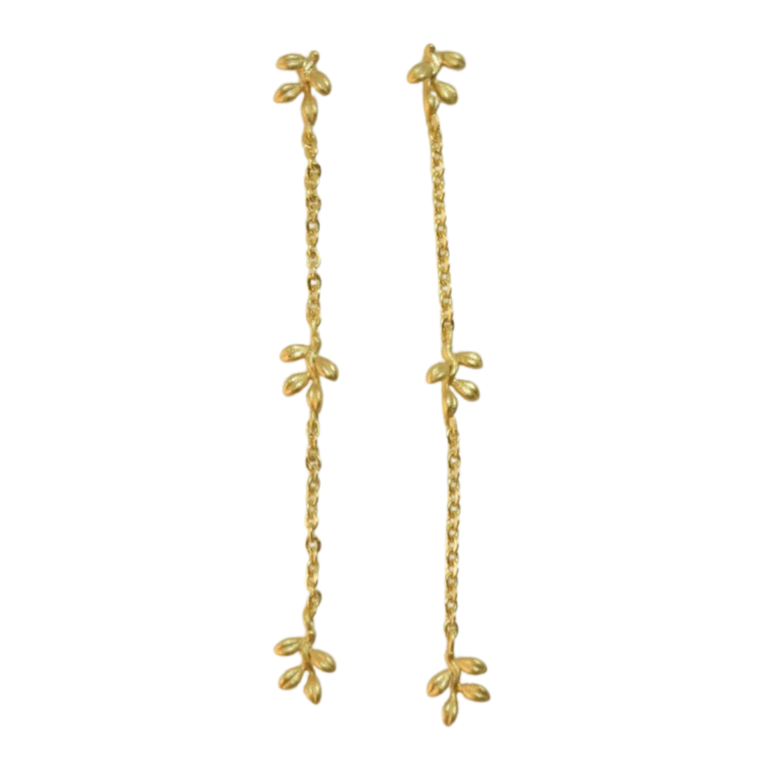 Lissa Øreringe (Forgyldt) Zefina