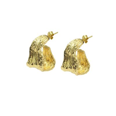 Dalia Øreringe (Forgyldt) Zefina