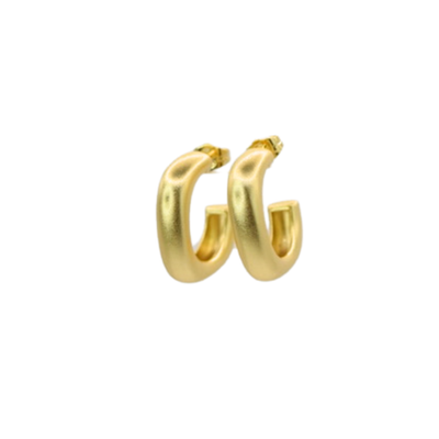 Julia Øreringe (Forgyldt) Zefina