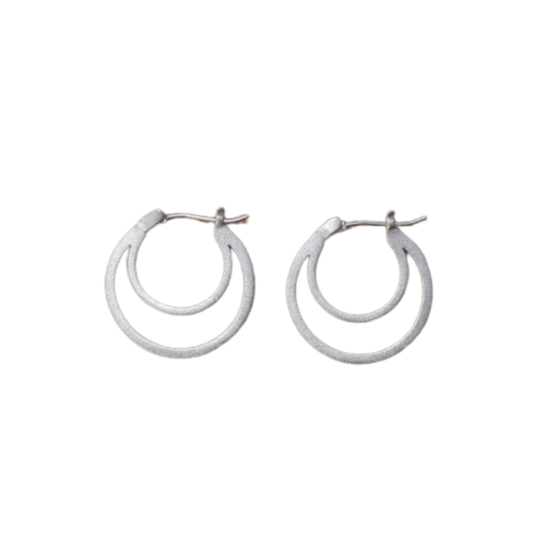 New Orleans Øreringe (Small - Forsølvet) Zefina New Orleans Øreringe (Small - Forsølvet) Zefina