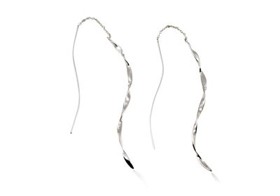 Rico Øreringe (Forsølvet) Zefina