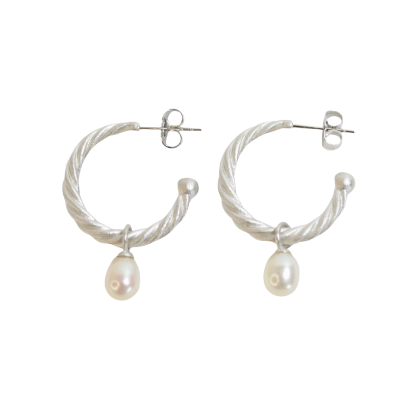 Becky Øreringe (Forsølvet) Zefina