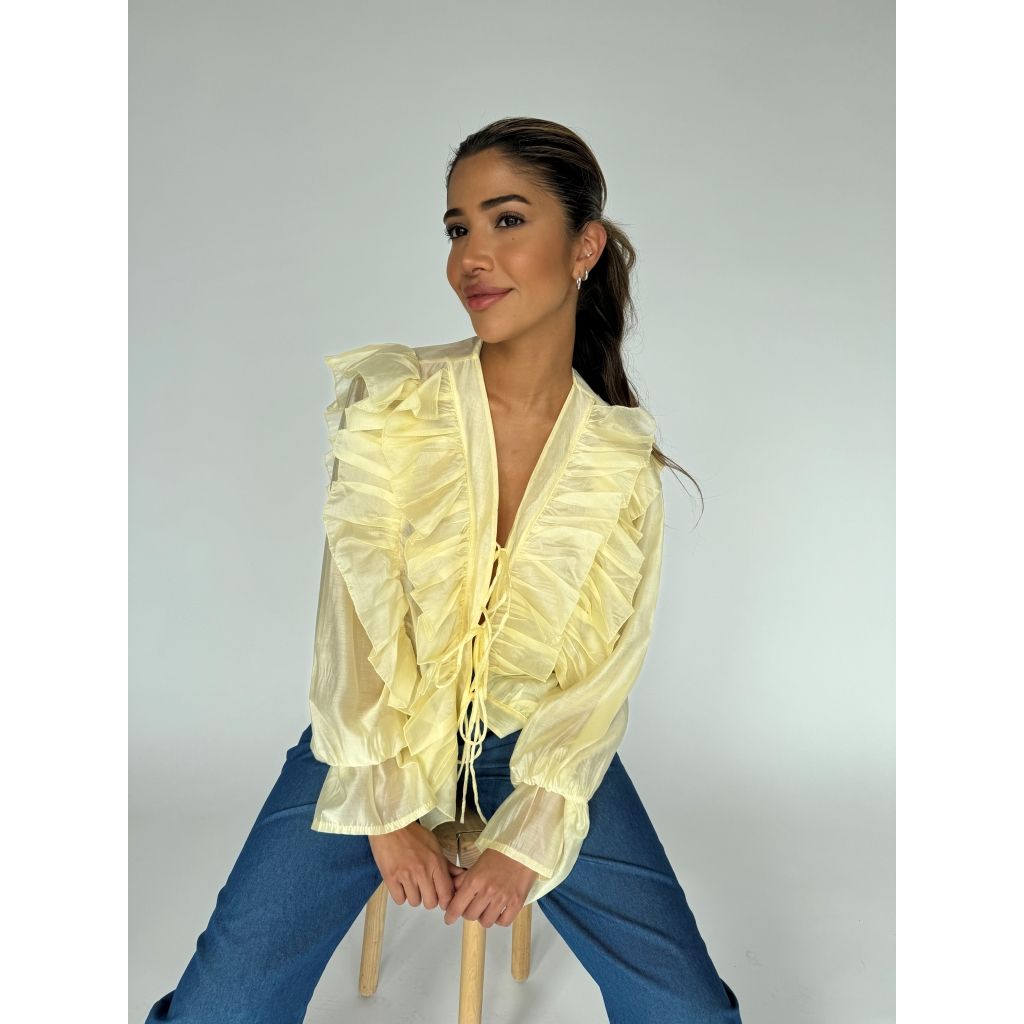 Citta Blouse (Light Yellow) Continue