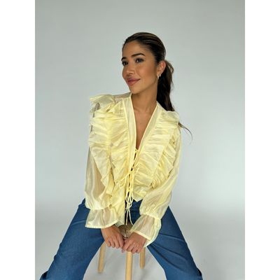 Citta Blouse (Light Yellow) Continue