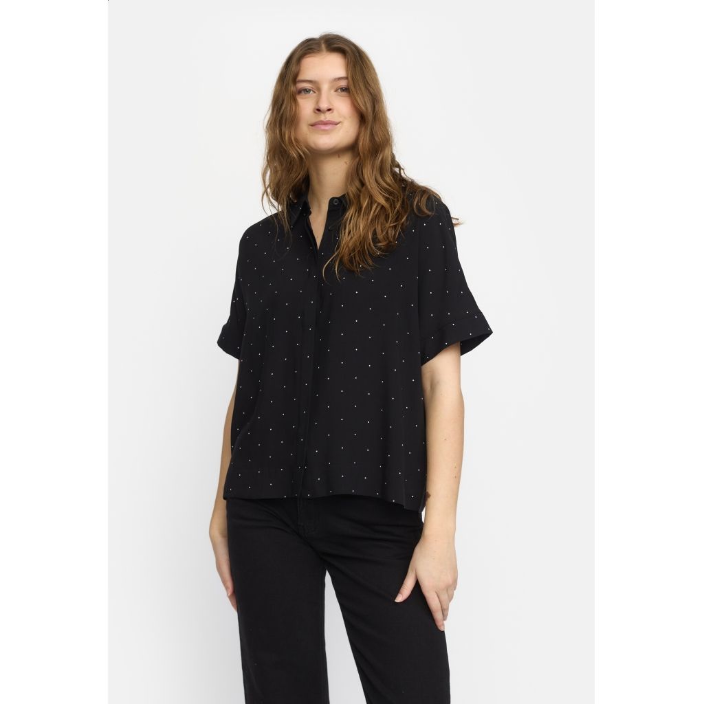 SRMargot Freedom Dot SS Shirt (Black) Soft Rebels