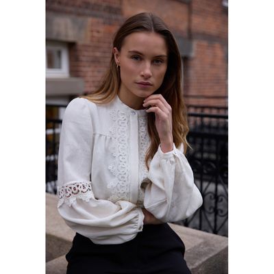 RDFZosia Shirt (Off White) Rue de Femme
