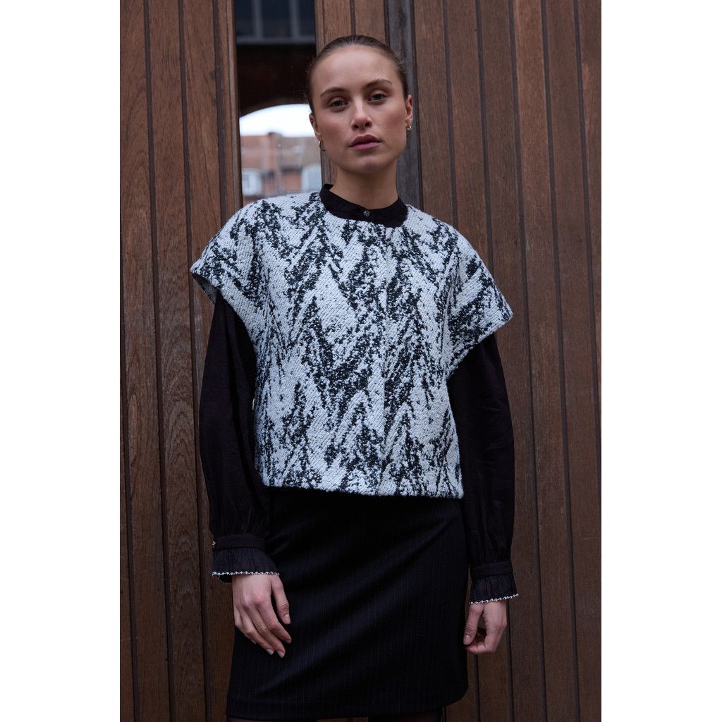 RDFHika Vest (Black) Rue de Femme RDFHika Vest (Black) Rue de Femme